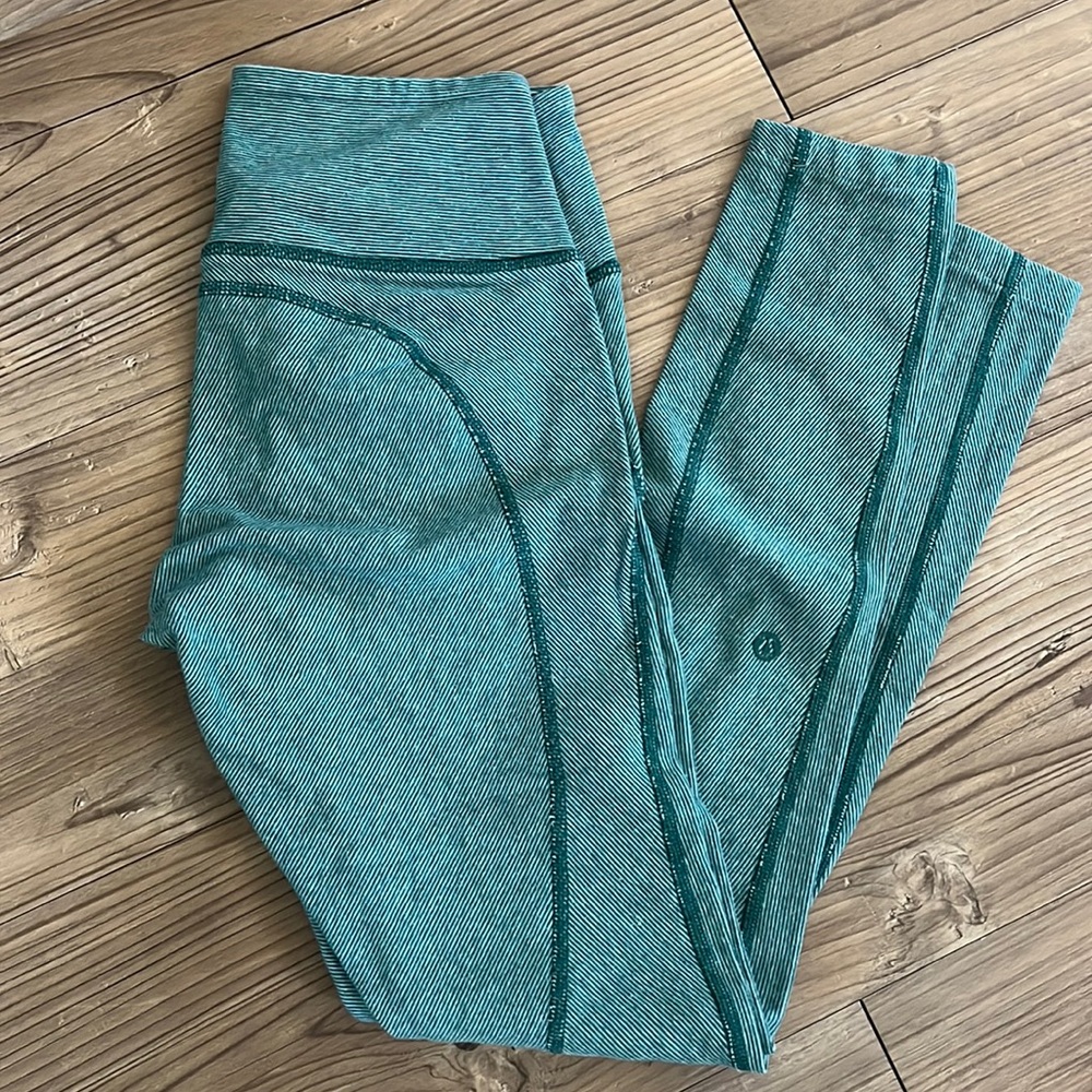 Lululemon Athletica Leggings Size 4 Green
